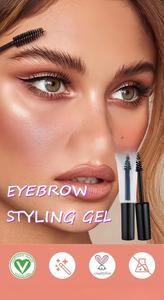 Gel Sourcils Scintillant Minéral Waterproof Longue Durée, Séchage Rapide, Effet 3D Naturel et Courbant, avec Brosse Douce – Meilleure Vente - Product Image 6