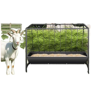 Công Suất Lớn Chăn Nuôi Trung Chuyển Với Sâu Ăn Pan Dễ Dàng Để Làm Sạch Cho Dê Bê Cừu Thép Dê Trung Chuyển - Product Image 1