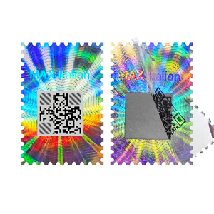 Mencetak desain kustom anti-pemalsuan sistem Hologram <span class=keywords><strong>Label</strong></span> Cratch Off nomor seri keamanan kode Qr stiker Hologram - Product Image 4
