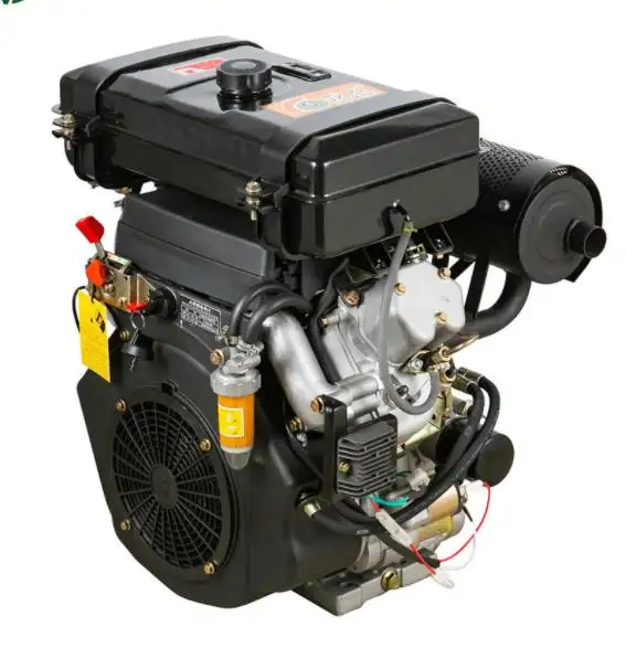 Moteur Diesel 2 cylindres 2v95 1247cc 30hp, moteurs de machines