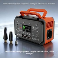 Station d'alimentation portable 300W au lithium-ion avec pompe à air et charge solaire, essentielle pour l'extérieur - Chine
