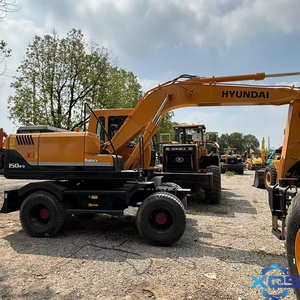 Hyundai 150w-9 15Ton Wheel Excavator Used 2023 <b>Model</b> Cummins Engine High Power Low Fuel Consumption Certified Pre-<b>Owned</b> - Product Image 2