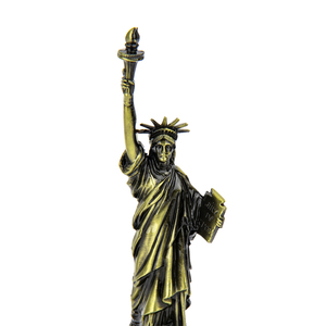 Mô hình tượng Nữ thần Tự do bằng kim loại đúc, kích thước tùy chỉnh, thiết kế thủ công mỹ nghệ, đồ trang trí nhà cửa, quà lưu niệm, bộ sưu tập, tác phẩm điêu khắc nghệ thuật - Product Image 5