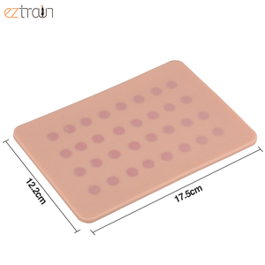 Almohadilla de Silicona para Inyección Intradérmica con <span class=keywords><strong>32</strong></span> Sitios/Puntos de Entrenamiento, Simulación Realista, Modelo PH12-002, Empaque Individual - Product Image 4