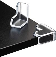 Protecteur d'angle de table en PVC transparent Kuliwei, absorption des chocs, protection d'angle transparente, protection d'angle anti-collision pour meubles