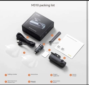 กล้องติดรถยนต์ <span class=keywords><strong>70mai</strong></span> M310 รุ่น Global มีสินค้าในสต็อก กล้องบันทึกภาพกลางคืน DVR <span class=keywords><strong>70mai</strong></span> Driving Recorder Rc - Product Image 5