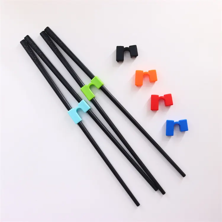 Newell Beginners Learning Adult New Style Economic Multicolor Chopstick Helper with Custom Logo