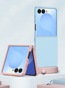 เคสโทรศัพท์มือถือแบบพับได้ Samsung Z Flip7 สัมผัสนุ่มเหมือนผิวหนัง คุณภาพสูง ผลิตจากวัสดุ PC แข็ง สำหรับ Galaxy Z Flip 7 6 5 4 3 <span class=keywords><strong>2</strong></span> - Product Image 4