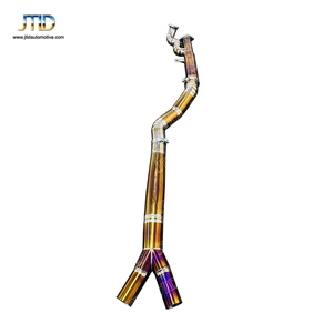 Tubo medio de <span class=keywords><strong>escape</strong></span> de titanio para <span class=keywords><strong>BMW</strong></span> S58 G80 M3 G82 <span class=keywords><strong>M4</strong></span> 3,0 T <span class=keywords><strong>escape</strong></span> de igual longitud tubos medios escapes individuales - Product Image 2