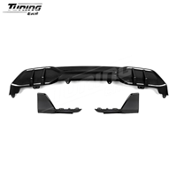 Kit de conversion de voiture en fibre de carbone sèche style MP pour BMW X5 G05 LCI 2023 + Upgrade Front Lip Rear Diffuser Grille Vent