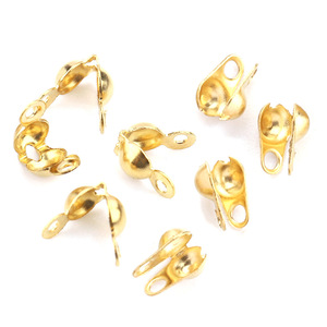 Stainless Steel 18k Gold Plated Buckle Jewelry <b>Clip</b> For Bracelet Making Mixed Shapes H1222 - Product Image 1