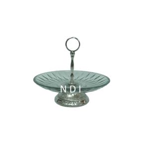 Glorious Looking Rounded Shape Customized Shiny Finishing Dessert <b>Cup</b> <b>Cake</b> Display Stand In Rounded Shape For Home Hotel Usage - Product Image 1