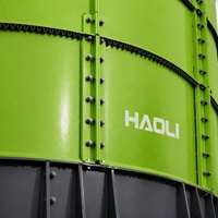 Silo à ciment boulonné HAOLI 3000T, silo de stockage en acier assemblé par boulons pour les grands projets d'ingénierie