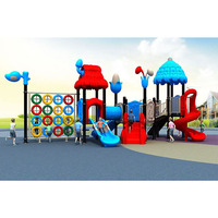 Toboggans de jeu pour l'extérieur et l'intérieur - Construction en acier et plastique - Utilisation scolaire et en jardin - Équipement de jeu haute capacité
