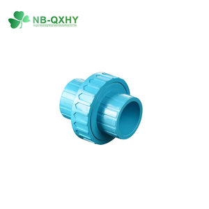 工場用青色DIN規格PN10 PN16ソケットPVCユニオンパイプ継手（配管用水用） - Product Image 4