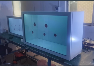 YINGTOUCH Armoire tactile verticale transparente commerciale de 43 pouces, format 16:9, interface USB - Terminal interactif pour - Product Image 5