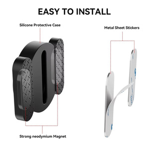 Funda Magnética de Silicona Oculta y Práctica para Airtag, Anti-Pérdida, con Soporte Magnético, Accesorios de Protección - Product Image 2