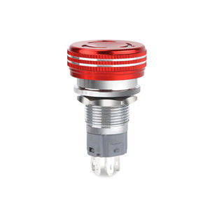 <span class=keywords><strong>Bouton</strong></span> d'arrêt d'urgence en métal de haute qualité et de styles multiples, 3-20V 16/19/22mm IP66 - Product Image 2