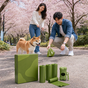 Bolsas de Polietileno Resistentes para Excremento de Perro, sin Perfume, Resistentes a Desgarros, para Tiendas de Mascotas y Venta al por Menor, Empaque Personalizado - Product Image 2