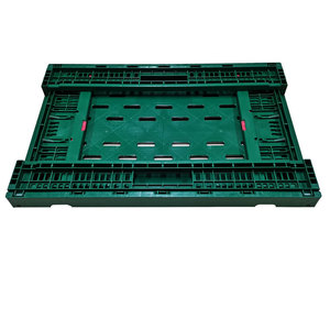 JDS Stackable Plastic Bread Crates Movable Boxes Foldable Storage Basket