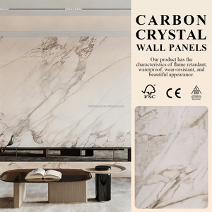 Panneau mural moderne <span class=keywords><strong>en</strong></span> cristal de carbone à motif bois et <span class=keywords><strong>pierre</strong></span> pour toute la <span class=keywords><strong>maison</strong></span>, idéal pour les maisons anciennes, imperméable, insonorisant et anti-moisissure - Product Image 4