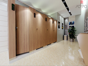 Aogao Không Thấm Nước 36 Mét Pvc Nam Nhà Vệ Sinh Tiểu Phân Vùng Panels - Product Image 5