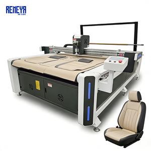 Máquina de Corte de Cuero Sintético CNC de Alta Velocidad REMEYA Jinan, Área de Trabajo de 1600x2500 mm, Corte de Cuero con Cuchilla Semiautomática - Product Image 1