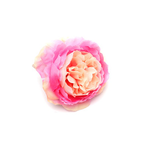 Artificial Peony Flower Head 8cm <b>Silk</b> Handmade Vintage Wedding Decoration Props - Product Image 5