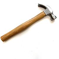 Marteau à griffes de Type américain de 16 OZ forgé en acier à haute teneur en carbone avec manche en bois de hêtre