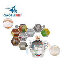 Tamisage de farine de riz gluant Machine électrique tamis industriel tamis vibrant de poudre d'acier inoxydable pour l'industrie alimentaire