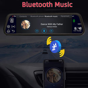 Zimtop 10 pouces Android 8.1 caméra de recul Adas Dash Cam voiture Dvr pleine touche Ips Gps navigateur Fhd 1080p 4g miroir - Product Image 3