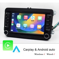 Pantalla táctil Android 12 Inalámbrico Carplay 4Core Radio de coche para Vw/Volkswagen PASSAT/POLO GOLF TOURAN