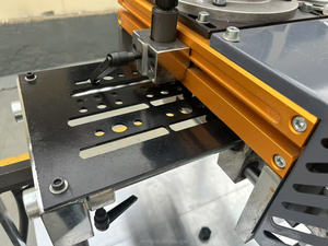 <b>Portable</b> Aluminum Copy-Drilling Machine Aluminum Profiles Drilling and Router for <b>Door</b> <b>Lock</b> Machine - Product Image 4