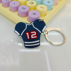 พวงกุญแจยางนิ่มลายนูนรับรอง ISO9001 & bsci พวงกุญแจวันเล่นเกมทำจากซิลิโคนของที่ระลึก - Product Image 5