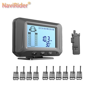 10 Wheel Rs232 Truck <b>Tpms</b> Factory Wireless Tire Pressure Monitoring System for 10 Tires - Product Image 2
