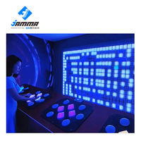 Jeu interactif de contrôle extrême à boutons poussoirs en métal pour l'intérieur, avec écran tactile de 43 pouces, pour le team building et le jeu, avec commandes actives