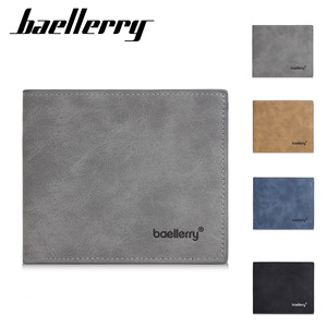 Baellerry Men's Bi-Fold <b>Wallet</b> Gray Multi-Card Slot Horizontal Bill <b>Holder</b> Everyday Use - Product Image 4