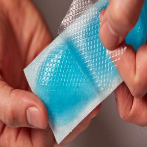 Nuevos productos HODAF logo Almohadillas de gel de enfriamiento Parche fresco perfumado Reducir la fiebre Almohadilla de hoja de gel de enfriamiento - Product Image 3