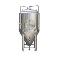 Réservoir de fermenteur de bière conique monocouche 300L avec PLC de récipient à pression de pompe et fermenteur de brassage de qualité de moteur à vendre