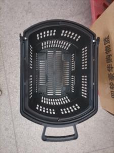 Precio de fábrica al por mayor cesta de la compra de plástico cestas de la compra para supermercados tiendas minoristas - Product Image 4