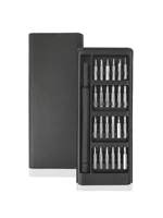 Jeu de tournevis de précision professionnel durable 24 en 1 pour la réparation d'ordinateurs, de téléphones portables et de la maison avec poignée en acier de qualité bricolage