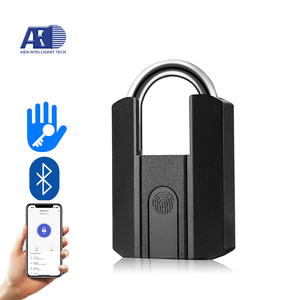Vente flash - Serrure de porte intelligente TT LOCK avec empreinte digitale, cadenas intelligent avec clé, cadenas intelligent rechargeable - Product Image 1
