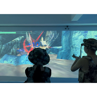 Machine de tir VR/AR pour gagner de l'argent, simulateur de tir VR, tir au laser, jeu de projection interactif pour usage commercial