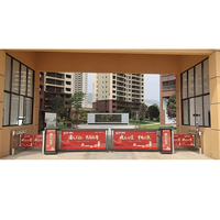 Barrière de stationnement automatique avec publicité intégrée pour la gestion du stationnement en Chine