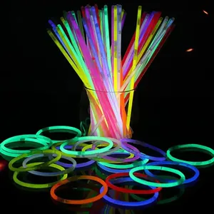 Manufacturer Custom Party Supplies Decor Flashing Light Wand 2mm Glow Club Sticks Product Other Party Decorations Glowsticks Set