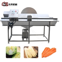 Máquina Comercial Automática para Cortar Verduras por la Mitad, Cortadora Eléctrica de Repollo, Cebolla y Lechuga, Cortadora de Raíces por la Mitad