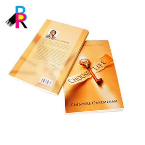 CMYK Color diseño personalizado impresión de papel recubierto biografía libro - Product Image 1