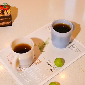 Trinkgeschirr Individuelle Glas Kaffeetasse Niedliche Tasse für Zuhause und Studenten Milch Frühstückstasse Becher - Product Image 5