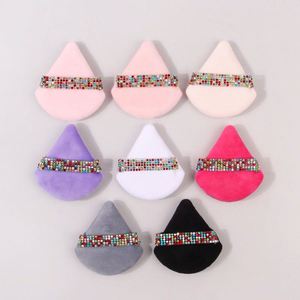 Éponge de maquillage triangulaire portable douce pour poudre de miel, outil de beauté pour débutants, applicateur de teint, nouvelle vente en gros - Product Image 1
