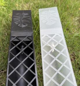 Poteaux modulaires en mousse en plastique de 17 pouces de hauteur pour plantes auto-arrosantes avec finition par injection empilables pour la maison et le jardin - Product Image 6